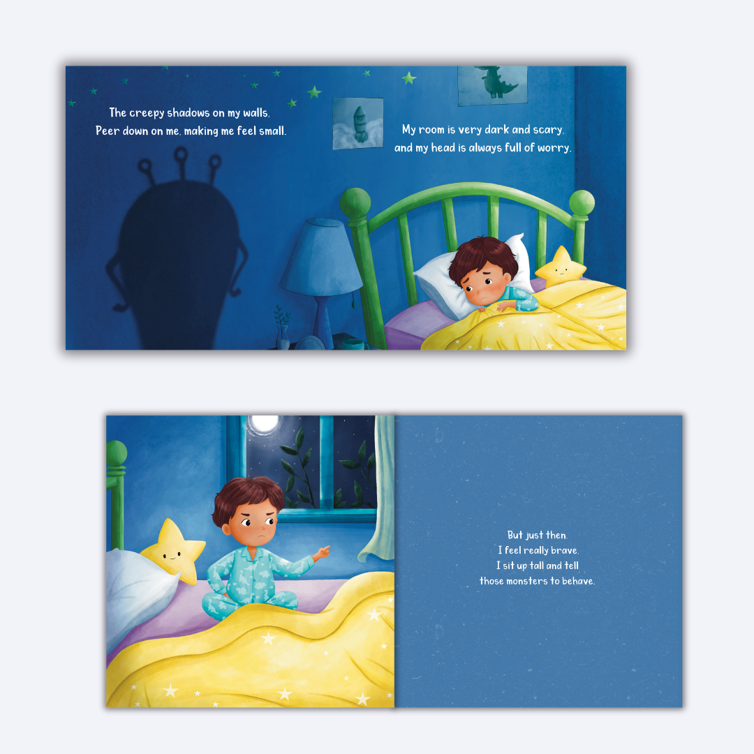 The Brave Little Sleeper - A children's picture book about overcoming bedtime fears