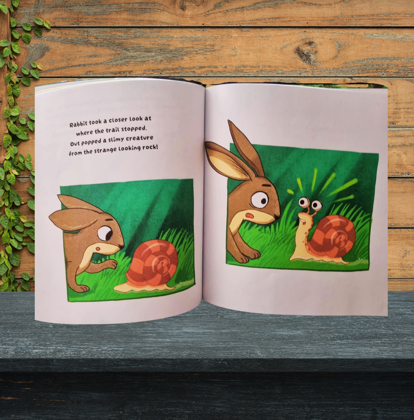 The Rabbit Trail - A children's picture book about an adventure of a curious rabbit